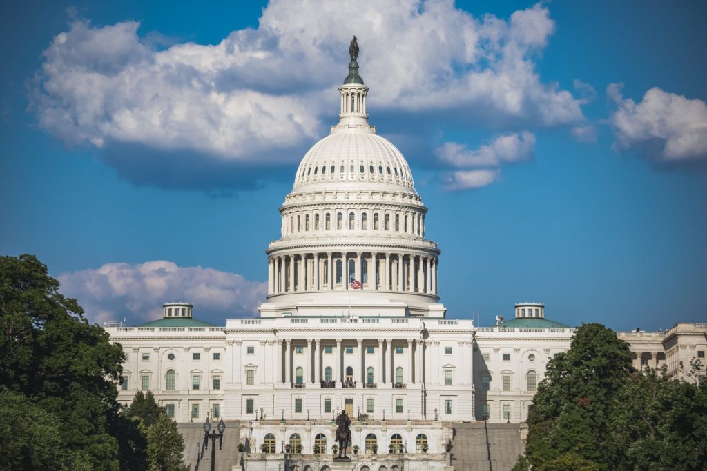 The U.S. Capitol building in Washington, D.C.