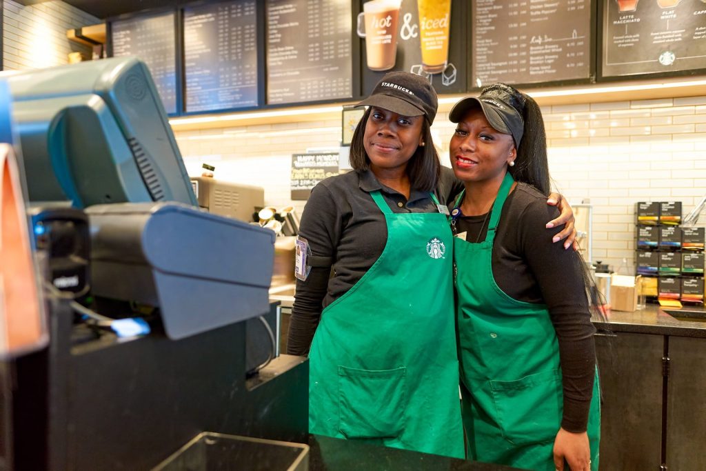 Starbucks workers