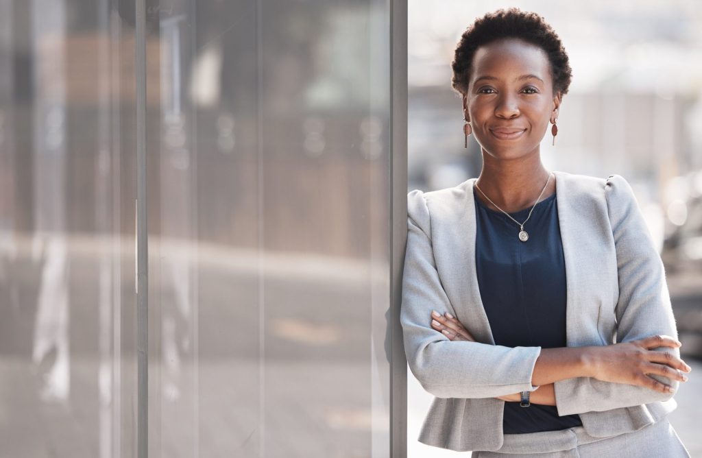 Female office worker