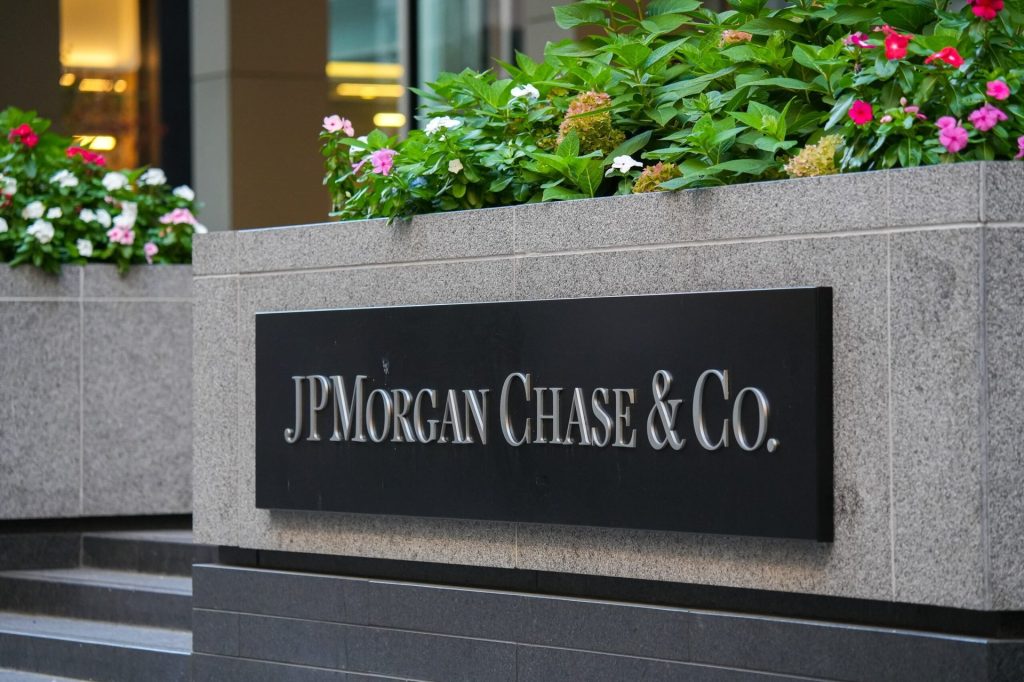 JPMorgan Chase sign