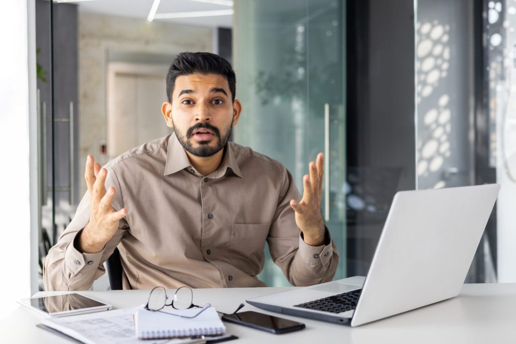 Skeptical financial advisor