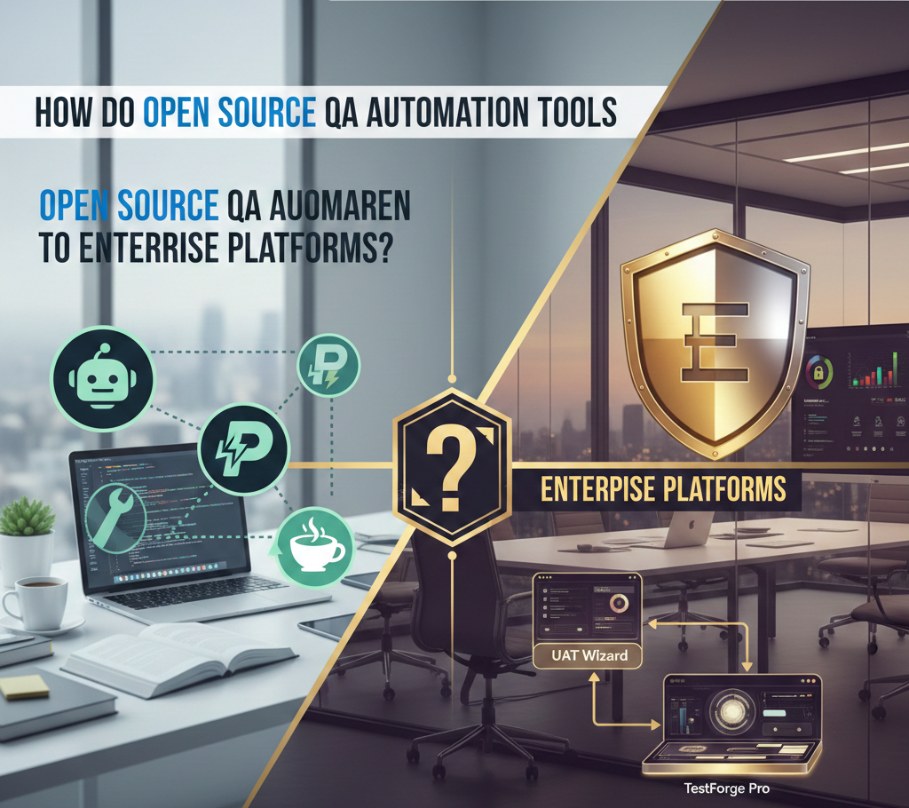 How Do Open Source QA Automation Tools Compare to Enterprise Platforms How Do Open Source QA Automation Tools Compare to Enterprise Platforms